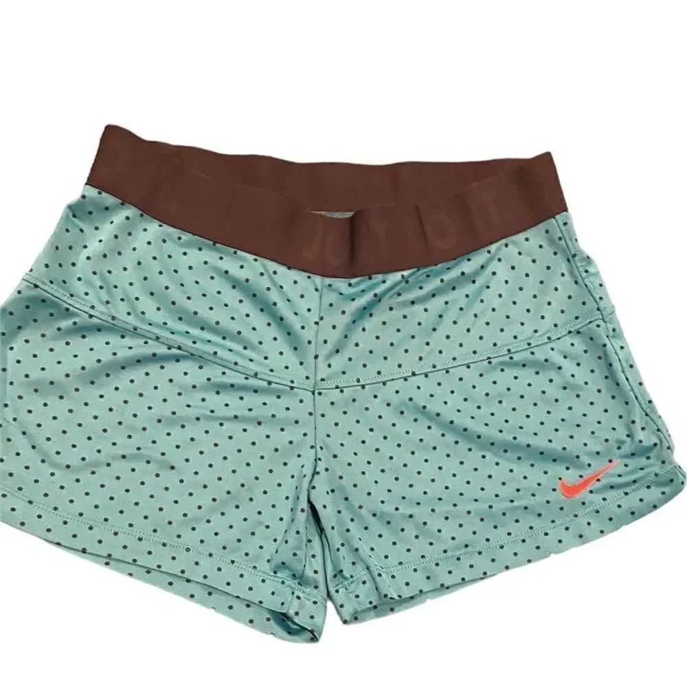 Nike Running Shorts Size Small Polka Dot Just Do It Swoosh